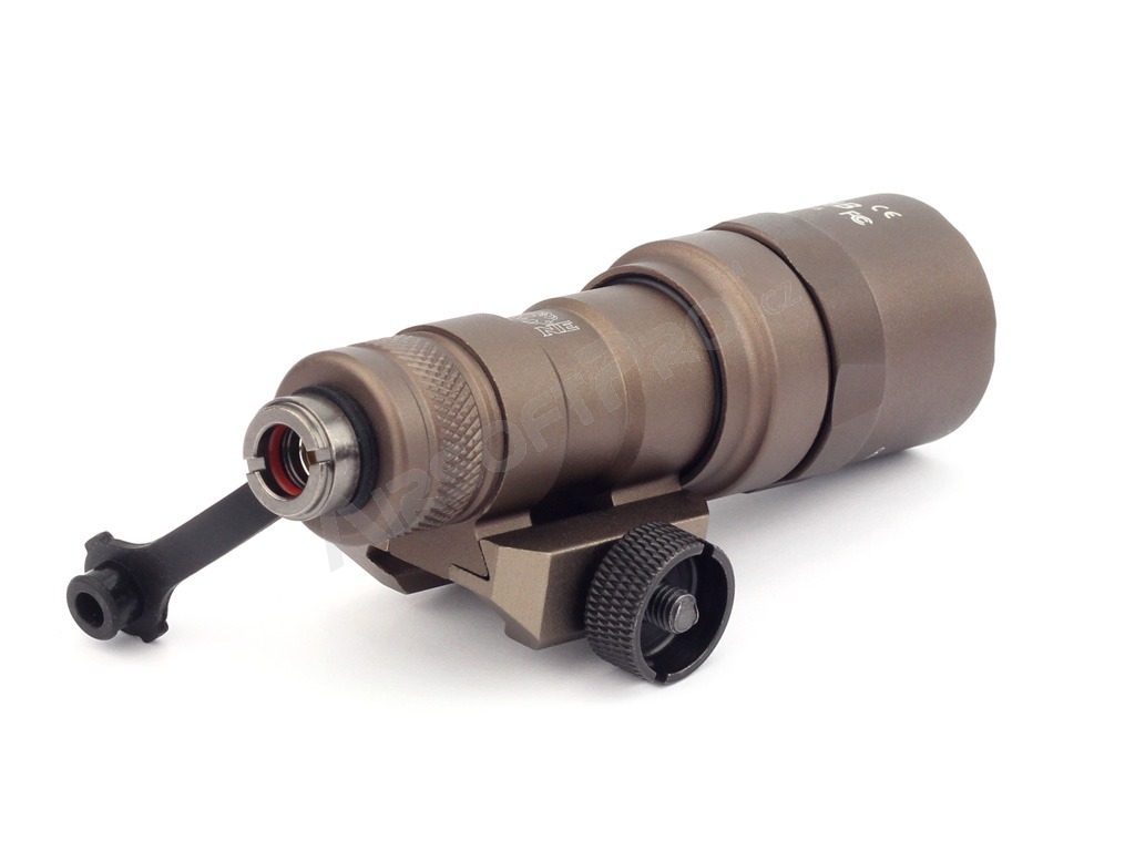 M300B Mini Scout LED linterna táctica con el montaje RIS - Tierra oscura [Night Evolution]