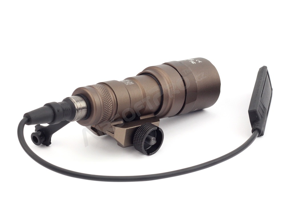 M300B Mini Scout LED linterna táctica con el montaje RIS - Tierra oscura [Night Evolution]