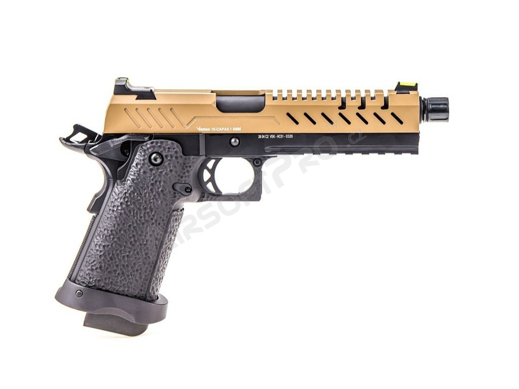 Airsoft GBB pistol Hi-Capa 5.1, TAN Slide [Vorsk]