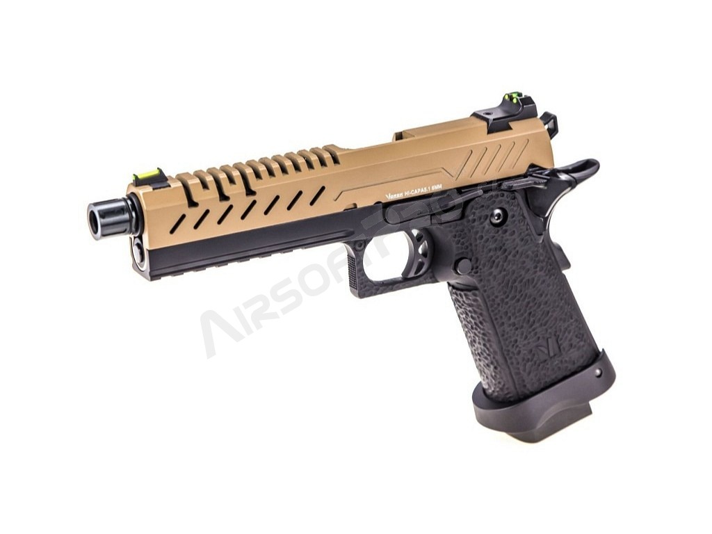 Airsoft GBB pistol Hi-Capa 5.1, TAN Slide [Vorsk]