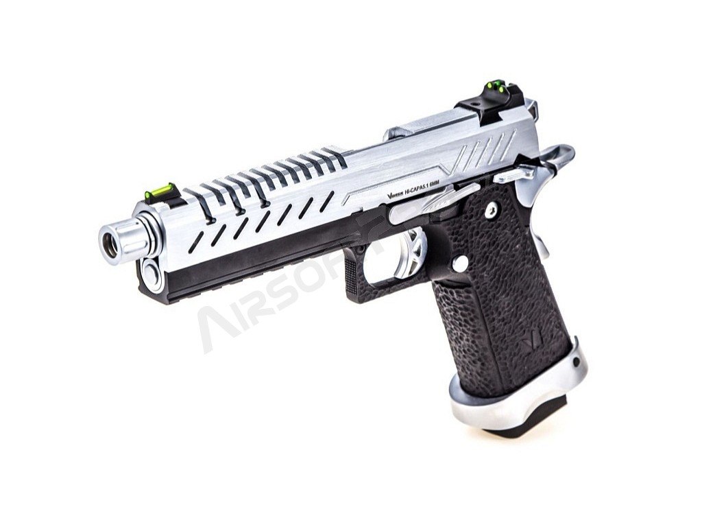 Airsoft GBB pistol Hi-Capa 5.1, Chrome slide [Vorsk]