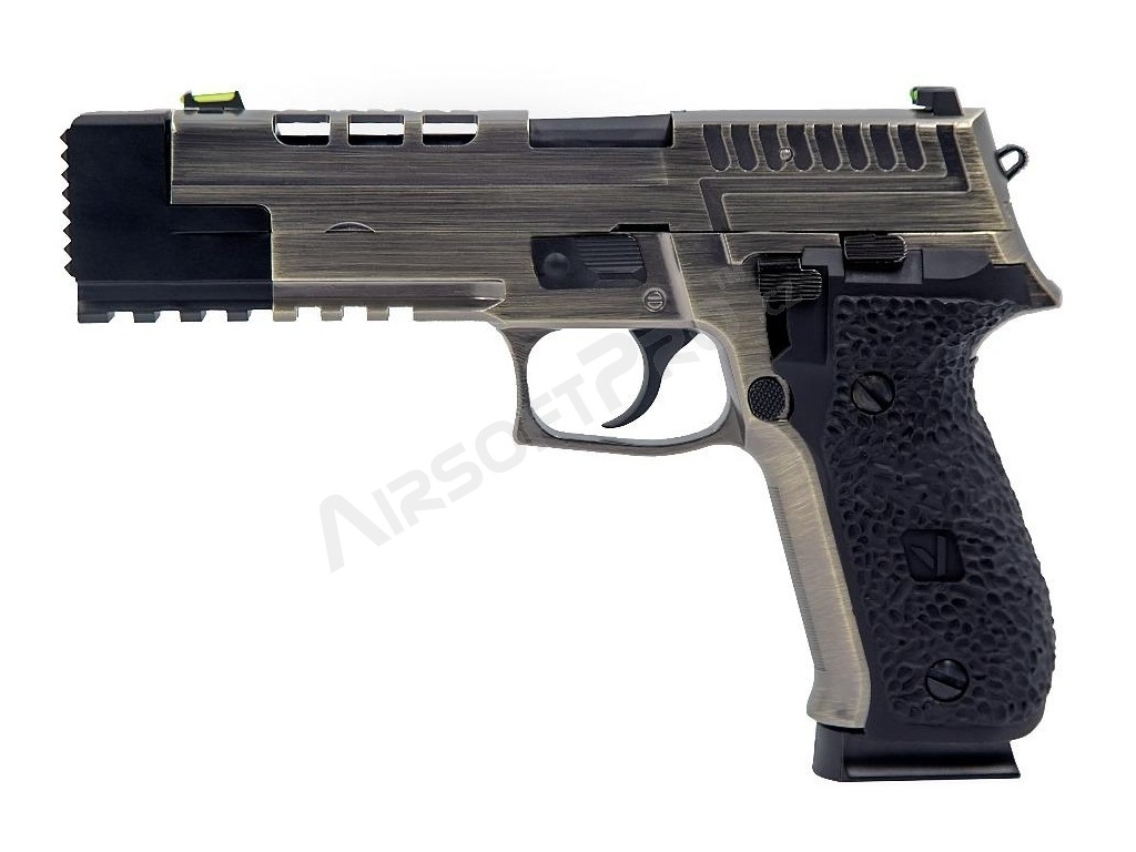 Airsoftová pistole VP26X, GBB - broušený hliník [Vorsk]