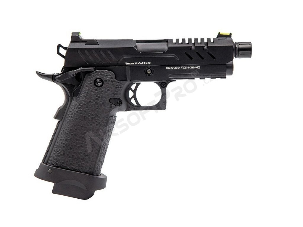 Airsoftová pistole Hi-Capa 3.8 PRO, GBB - černá [Vorsk]