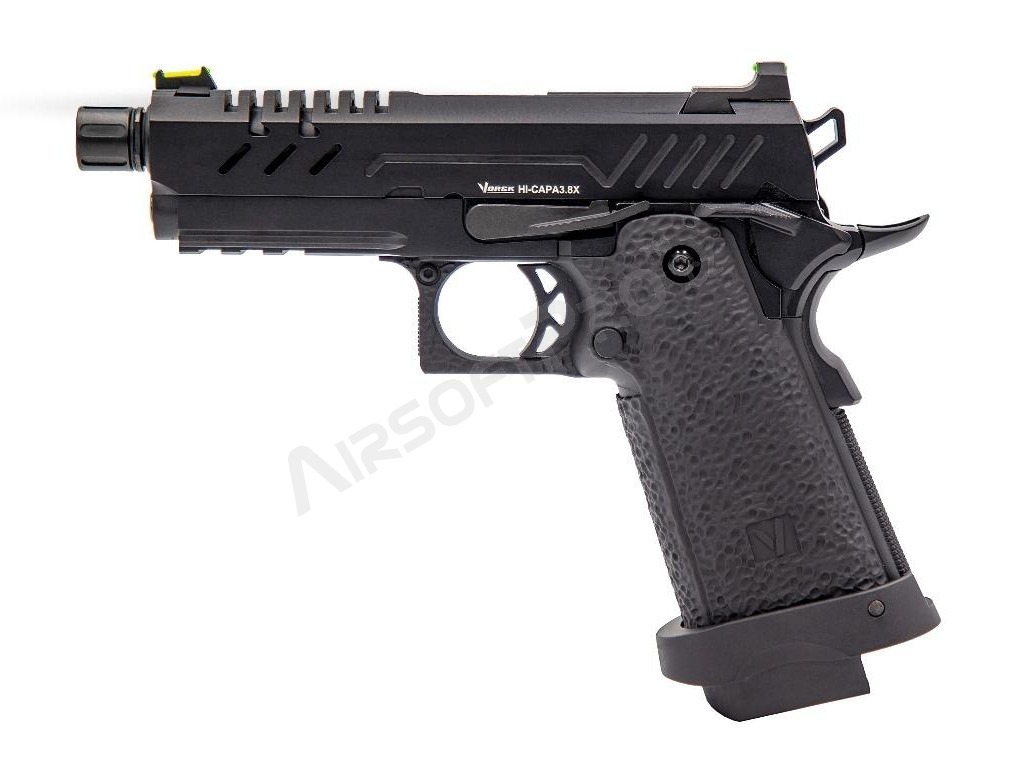 Airsoftová pistole Hi-Capa 3.8 PRO, GBB - černá [Vorsk]