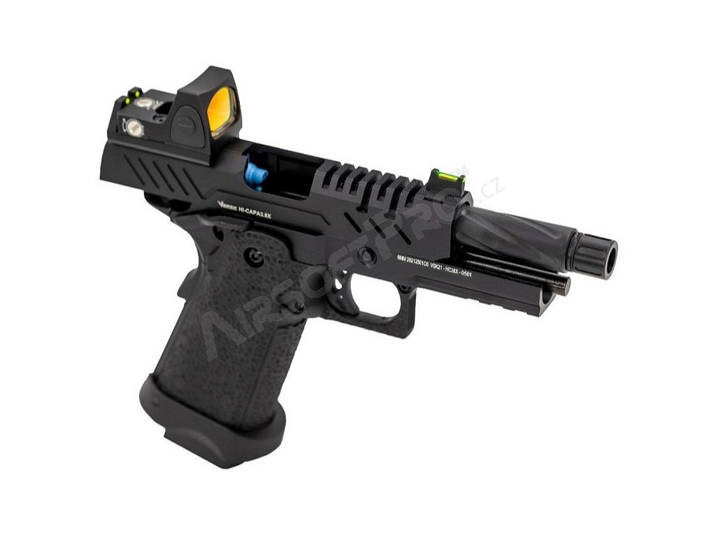 Airsoft GBB pistol Hi-Capa 3.8 PRO + Red Dot, black [Vorsk]