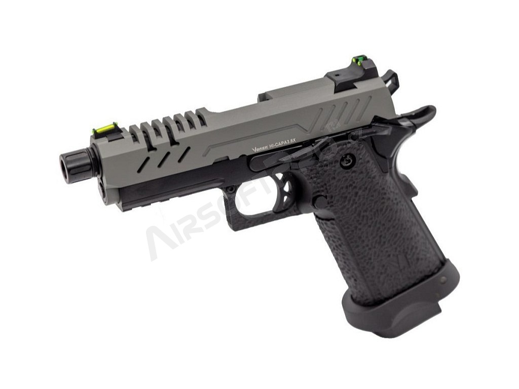 Airsoftová pistole Hi-Capa 3.8 PRO, GBB - šedá [Vorsk]