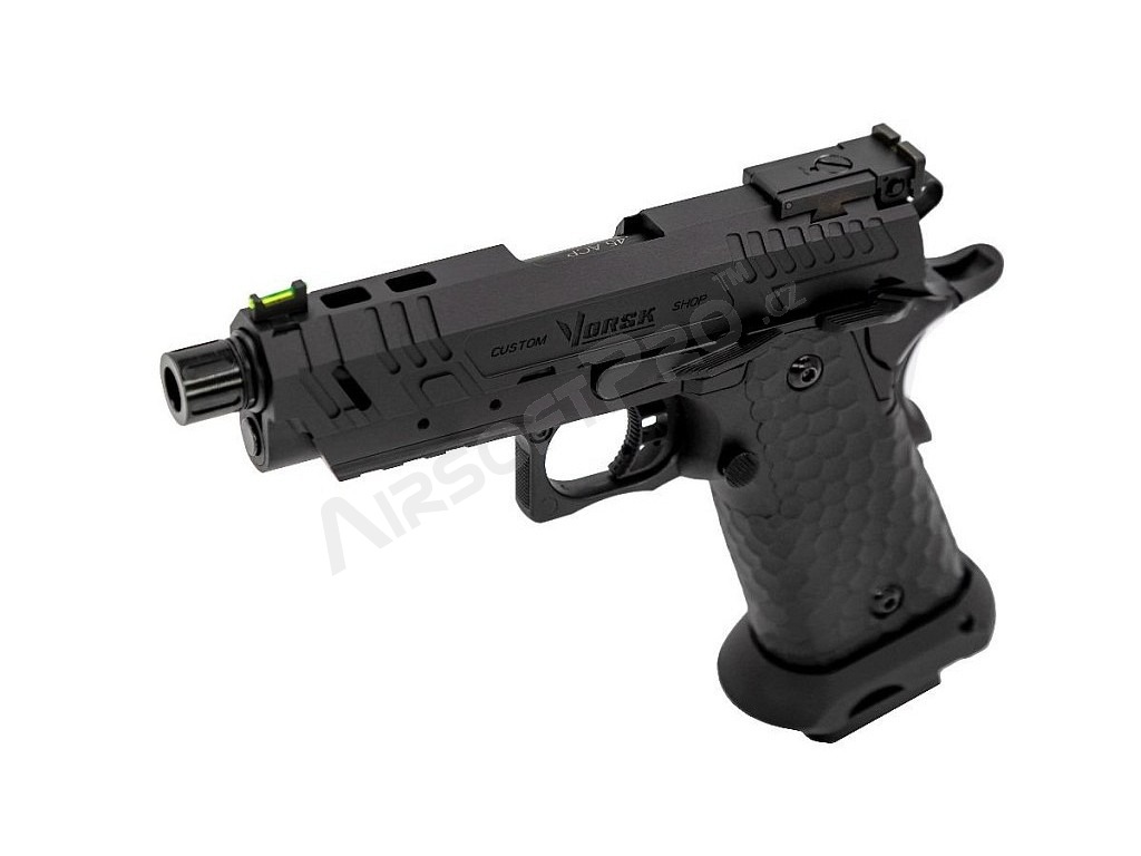 Airsoft GBB pistol Hi-Capa Vengeance Compact, black [Vorsk]