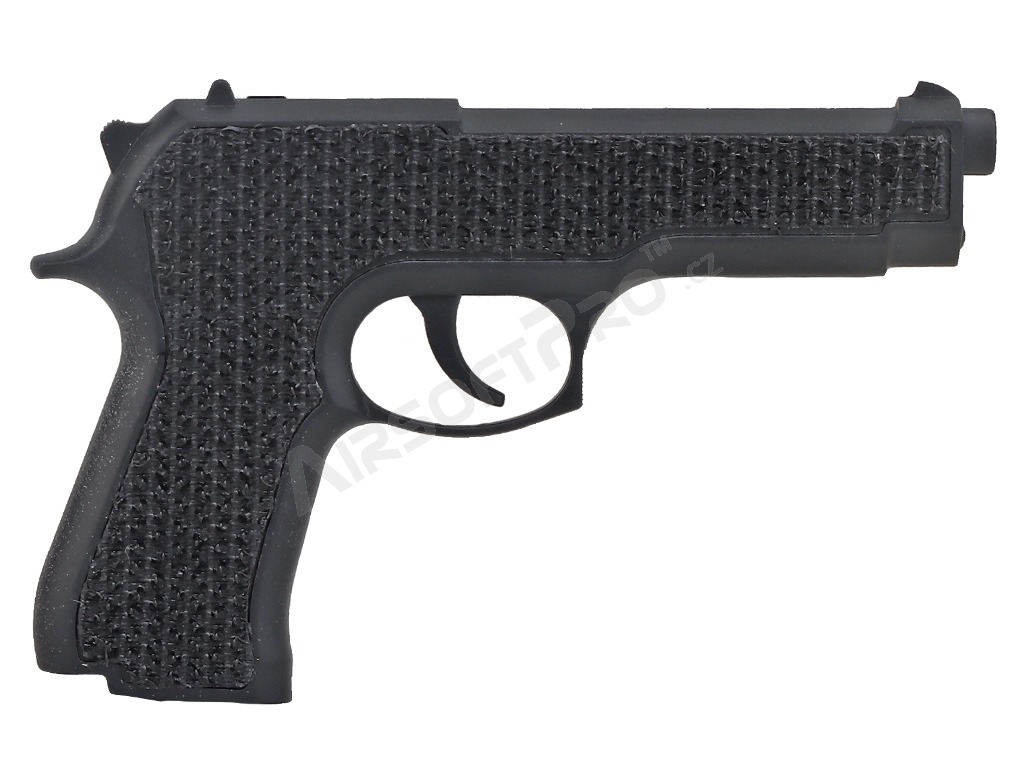 Parche 3D de PVC con forma de M92 - negro [Imperator Tactical]