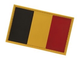 PVC 3D nášivka vlajka Belgie [101 INC]