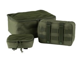 MOLLE organizér (3ks) - olivový [101 INC]
