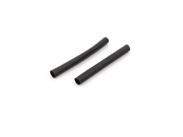 Heat shrinkable tube 1.5mm - black, 2 pieces [TopArms]