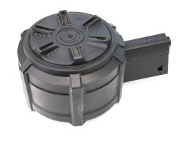 Chargeur Drum Hi-Cap pour M4/M16, 2300 coups, remontage manuel - noir - NON FONCTIONNEL [G&G]