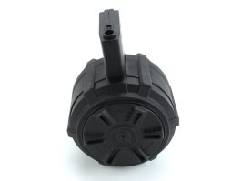 Drum Hi-Cap magazine for M4/M16, 2300 rounds, manual wind - black - UNFUNCTIONAL [G&G]