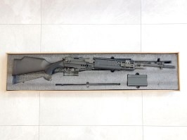 Airsoftová elektrická zbraň M14 EBR s pevnou pažbou - NEFUNKČNÍ [STAR]