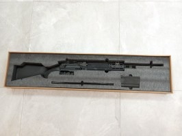 Airsoftová elektrická zbraň M14 EBR s pevnou pažbou - NEFUNKČNÍ [STAR]