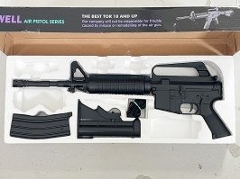 Airsoftová zbraň M4 A1 (S36), ABS, manuál - NEFUNKČNÍ [Well]