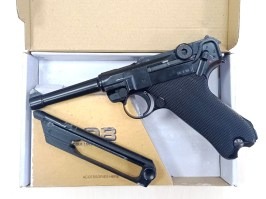 Airsoft pistol P08 Full Metal CO2 - 4 inch version, blowback - UNFUNCTIONAL [KWC]