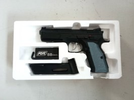 Airsoft pistol CZ SHADOW 2 - CO2, blowback, full metal - black - RETURNED [ASG]