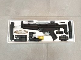 Airsoft submachine gun CM.023 Sportline with accessories - DAMAGED [CYMA]