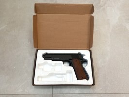 Pistolet airsoft 1911 (P361M) full metal - spring action - NON-FONCTIONNEL [Well]