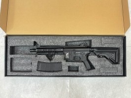 Airsoft rifle M4 AR15 MLOK Alpha ETU, Full Metal - Black - RETURNED [Delta Armory]