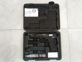 Airsoft pistol GTP9, gas blowback (GBB) - black - UNFUNCTIONAL [G&G]