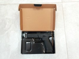 Airsoft pistol CZ P-10C, metal slide, CO2, blowback - RETURNED [ASG]