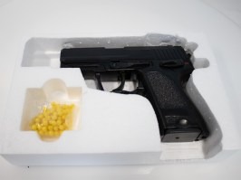 Airsoft pistole HW SP8 Compact Heavy weight  - černá - NEFUNKČNÍ [Y&P]