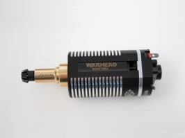 Bezkomutátorový CNC motor BLACK Ultra High Speed 52k RPM - dlouhá osička - POŠKRÁBANÝ [Warhead]
