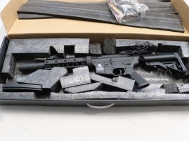 Airsoftová zbraň M4 SD Sportline (Gen.2) - černá - NEORIGINÁLNÍ BALENÍ [Lancer Tactical]