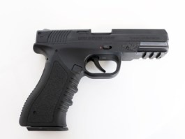 Pistolet airsoft LTX-3 Defender CO2 Blowback - noir - NON-FONCTIONNEL [Lancer Tactical]
