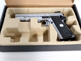 Airsoft pistol KAC 1911 Knight Hawk Silver - fullmetal, blowback - NON-FUNCTIONAL [WE]