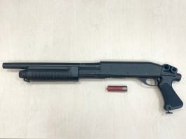 Airsoft brokovnice M870 bez pažby, krátká (CM.351) - NEFUNKČNÍ [CYMA]