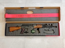 Airsoftová zbraň EL-AKM Essential, Mosfet verze - ocelové tělo - SERVISOVÁNO [E&L]