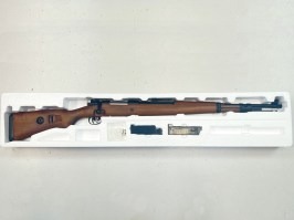 Airsoft sniper Kar98k (SW-022W) - real wood - SERVISED [Snow Wolf]