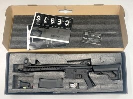 Airsoft rifle SA-E06-H EDGE™ HAL2™ Heavy Ops Carbine Replica - black - SERVISED [Specna Arms]