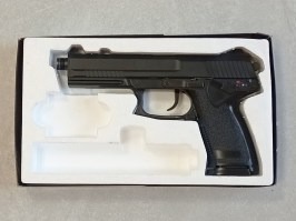 Airsoft pistol MK23 Special Operation with silencer, gas - SERVISED [ASG]