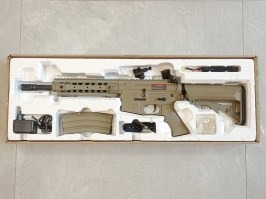 Airsoft rifle M4A1 URX III Sportline (CM.516) - TAN - SERVISED [CYMA]