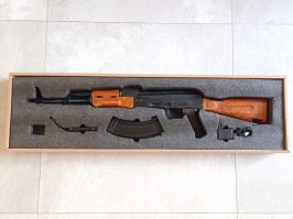 Airsoft rifle AKM - Steel, laminated wood (CM.048M) - SERVISED [CYMA]