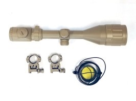 lunette de visée 3-9x50 AOEG illuminée - TAN - RETOURNÉ [UFC]