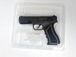 Pistolet airsoft LTX-3 Defender CO2 Blowback - noir - SERVISED [Lancer Tactical]