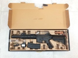 Airsoft rifle M4 SD Sportline (Gen.2) - black - RETURNED [Lancer Tactical]