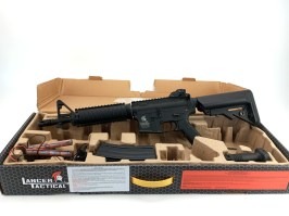 Airsoft rifle M4 CQBR Sportline (Gen.2) - black - RETURNED [Lancer Tactical]
