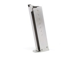14 rounds gas magazine for WE P38 - silver [WE]