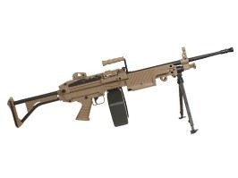 Airsoftový kulomet M249 FN Minimi (MK I), celokov - DE [A&K]