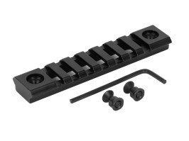 Aluminum lightweight RIS rail for KeyMod handguard - 9cm, black [A.C.M.]
