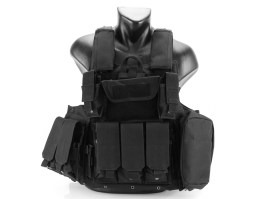 Tactical vest CIRAS modular -Black [A.C.M.]