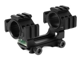 TRI-RAIL type 25/30mm one piece mount for riflescopes with spirit level [A.C.M.]