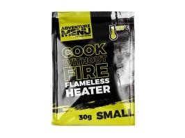 Flameless-heater pad SMALL 30g for 1 serving [Adventure Menu]