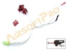 Complete switch set for V2 gearbox with cables - rear [AimTop]